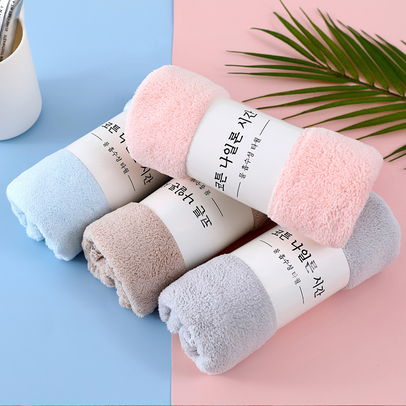 Khăn Mặt Hàn Quốc 50x30cm- LOẠI 1 MÀU