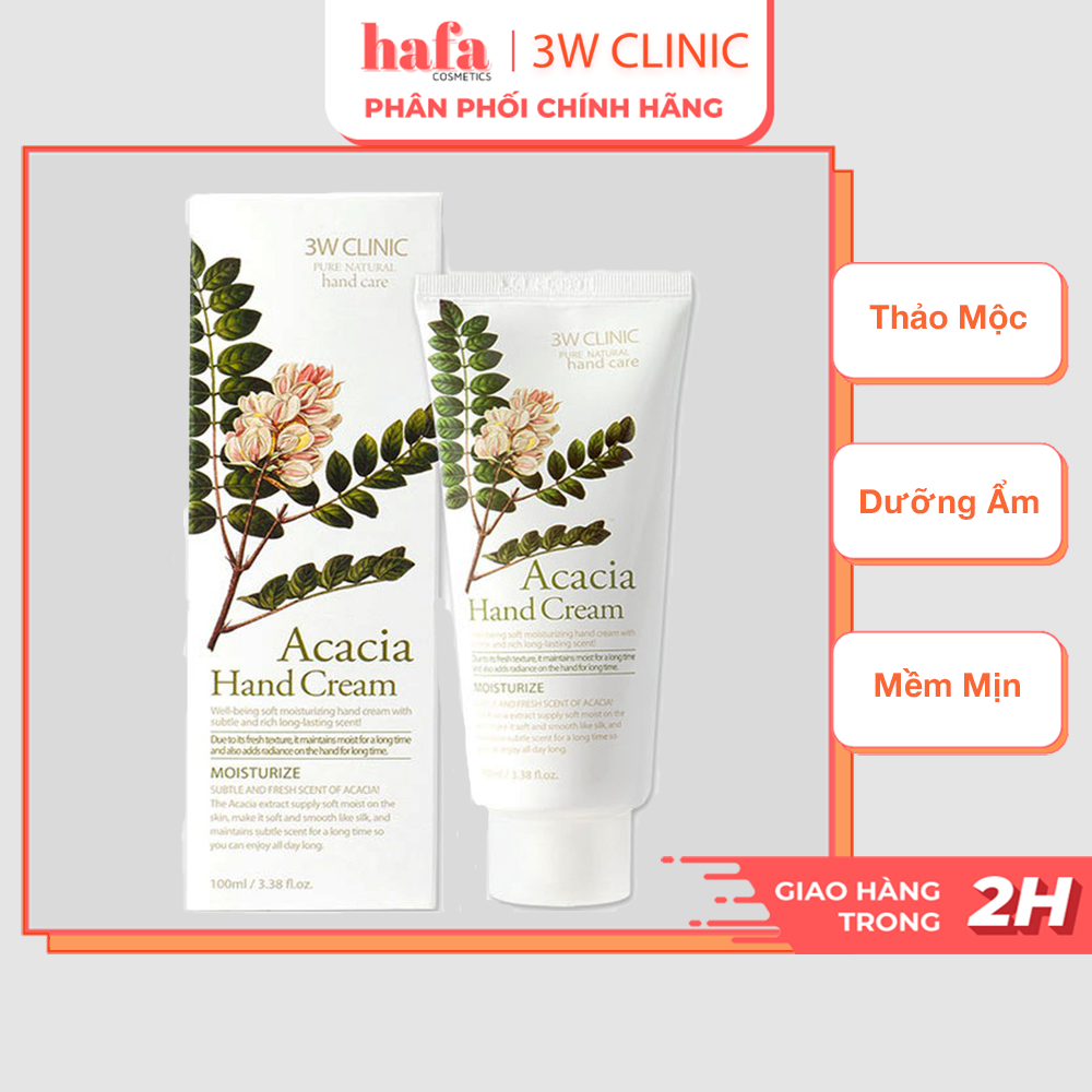 Kem Dưỡng Da Tay 3W Clinic Hand Cream 100ml _ 3W Clinic Chính Hãng