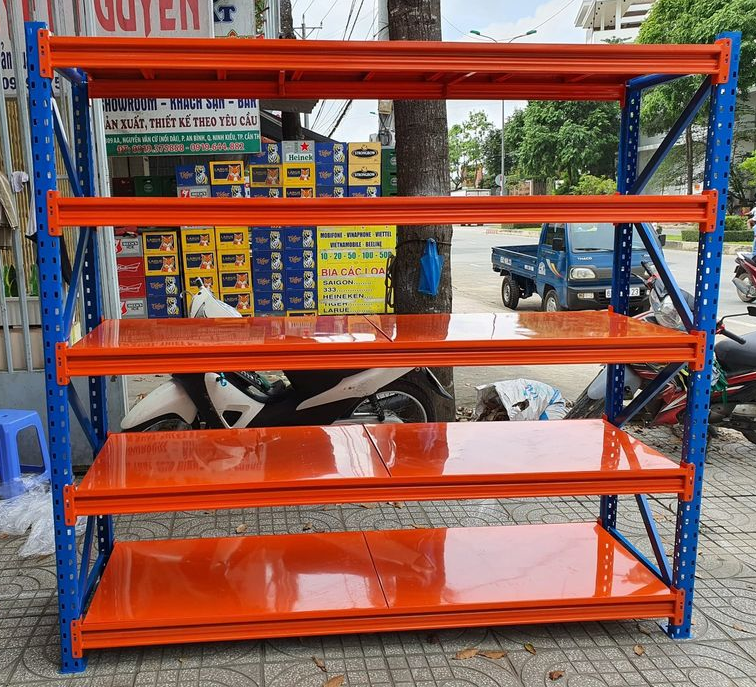 Kệ trung tải 5 tầng_cao 2m x rộng 0.6m x dài 2m