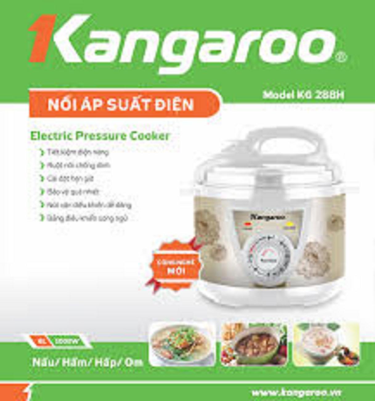 Nồi áp suất điện 6L KANGAROO KG288H