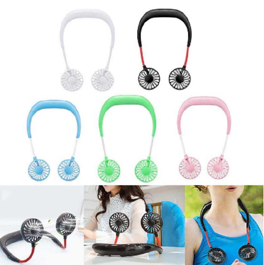 Quạt đeo cổ sạc usb