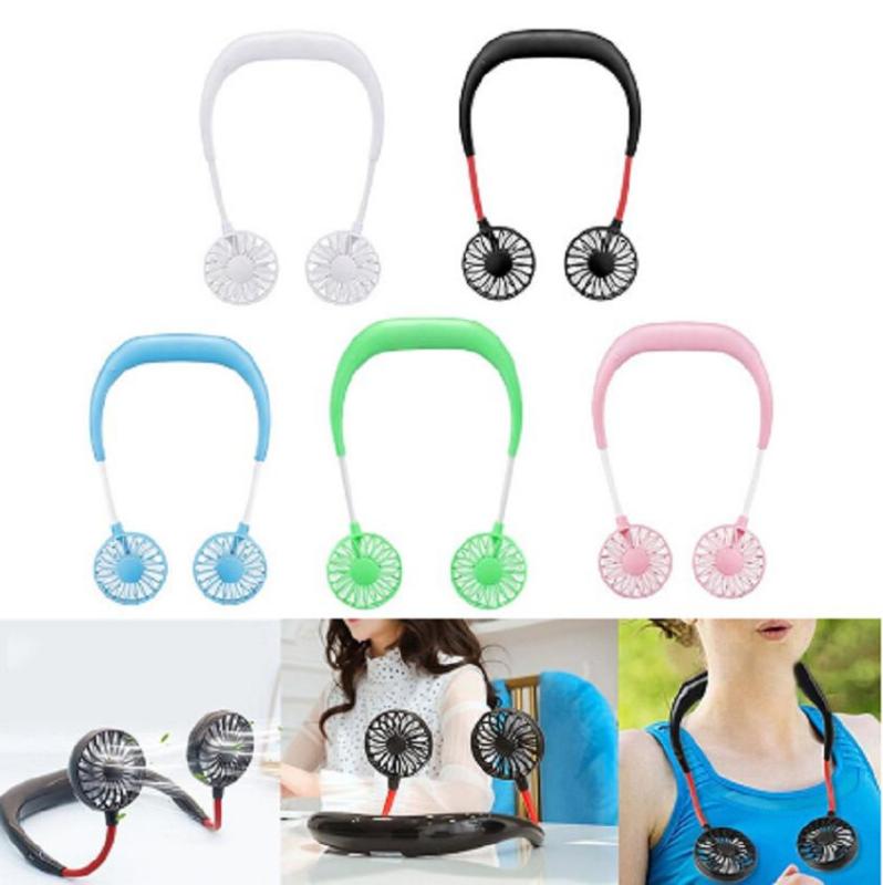 Quạt đeo cổ sạc usb