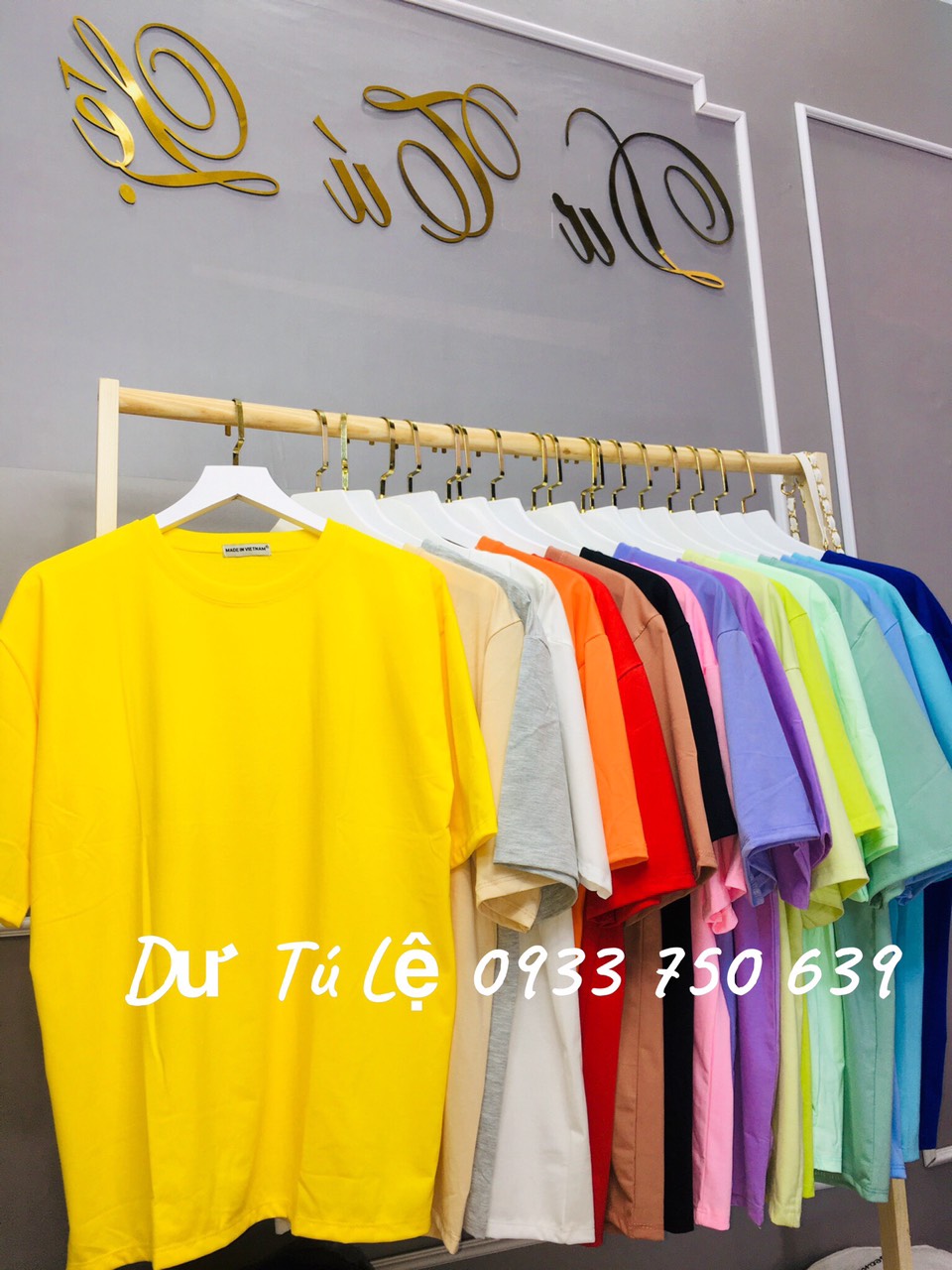 [HCM] Áo thun trơn tay lỡ 17 màu form rộng ĐỦ SIZE nam nữ chất cotton - Dư Tú Lệ