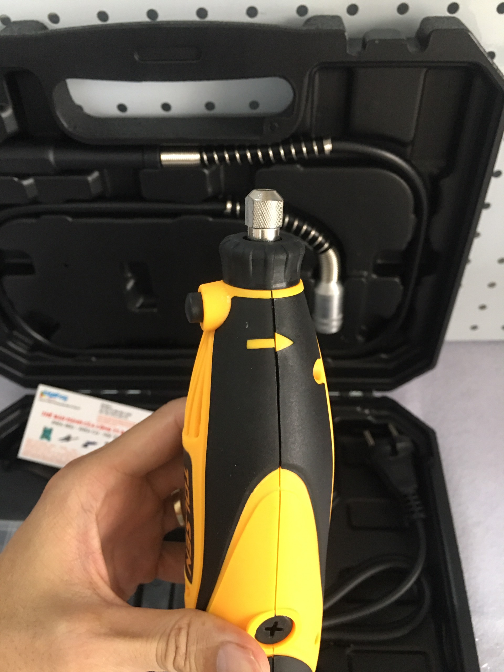 Bộ 108 chi tiết máy mài mini 135w tolsen 79555