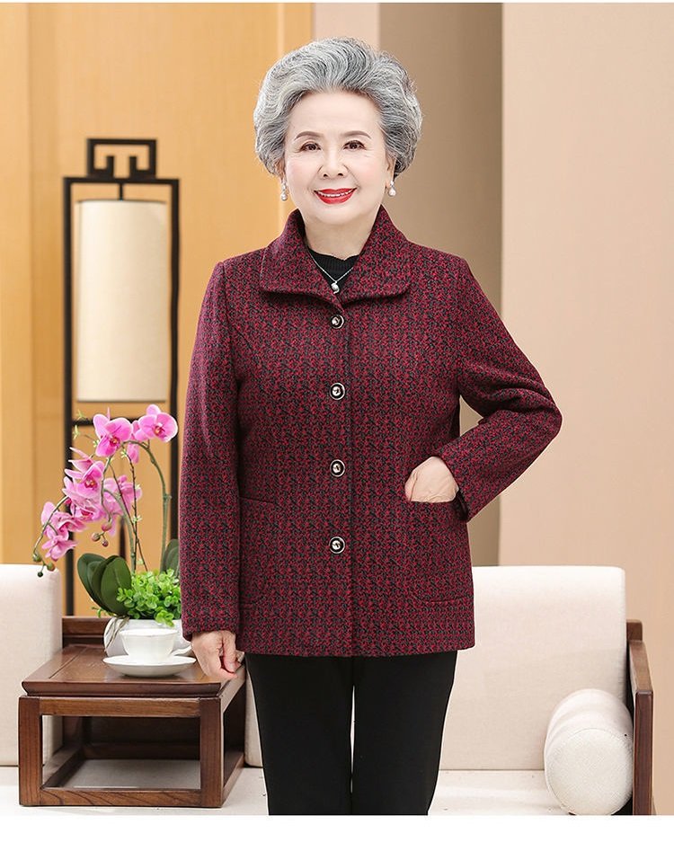 Áo Khoác Lót Lông cao cấp cho mẹ, bà