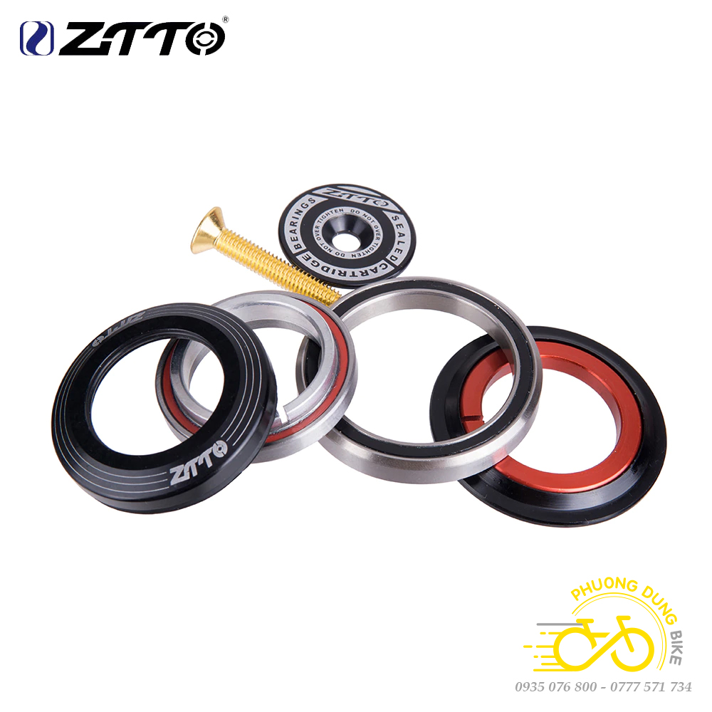 Chén cổ bát phốt thả bạc đạn xe đạp ZiTTO 42/52mm