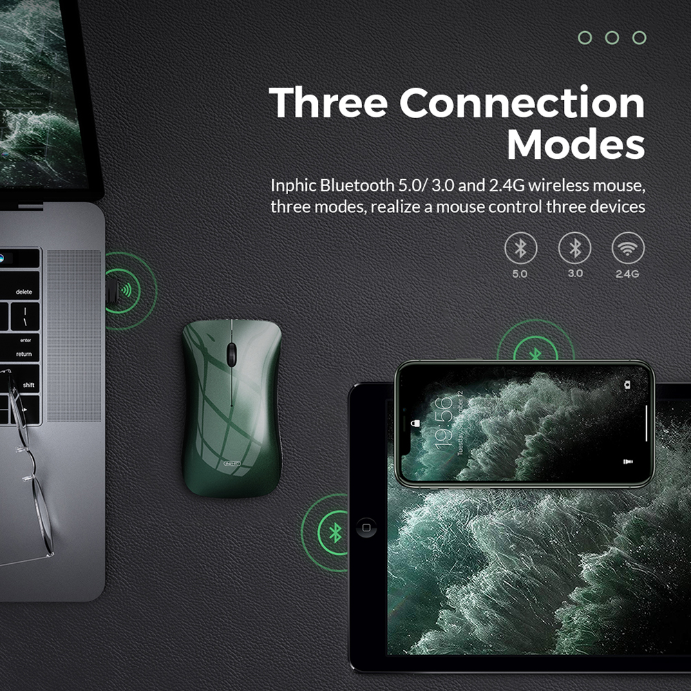 (GIÁ SÔC) Siêu phẩm Chuột bluetooth thương hiệu INPHIC