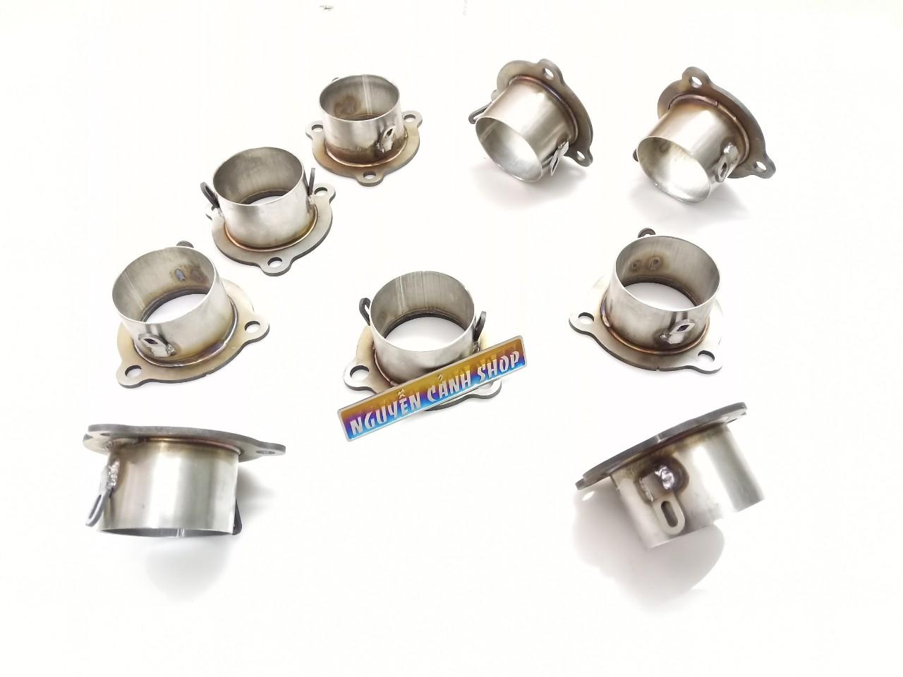 Adapter pô xe Raider xăng cơ inox