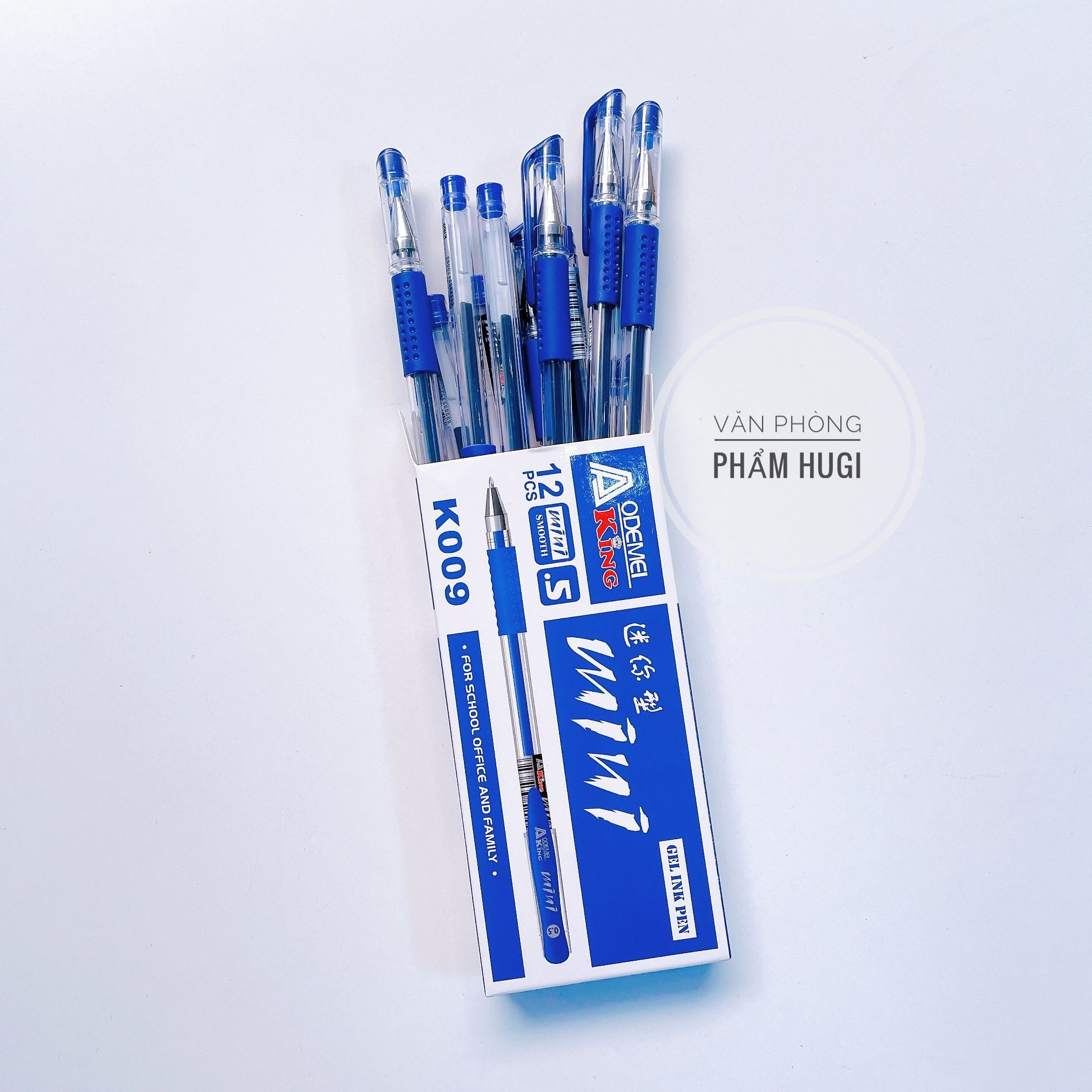 Hộp 12 Cây Bút Mực Nước Mực Xanh/Đỏ/Tím/Đen (Mực đều viết êm)
