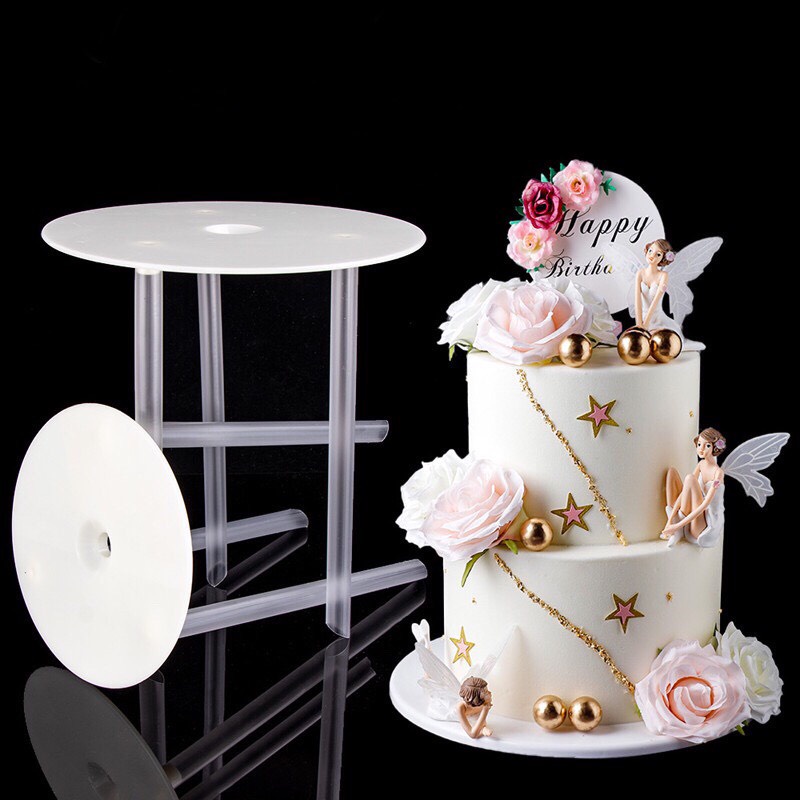 Chồng tầng bánh 12cm - Trang trí bánh sinh nhật bánh kem