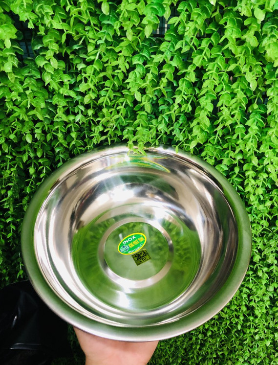 Thau Inox 22 Cm Dùng Trong Spa