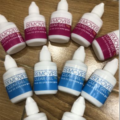 [HCM]Gel tháo mi xanh remover clear gel