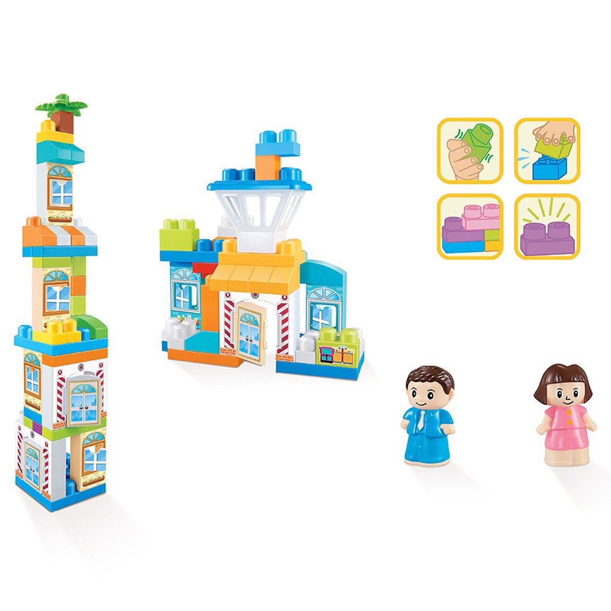 [HCM]Đồ chơi lắp ráp First Block Lâu Đài (TN)
