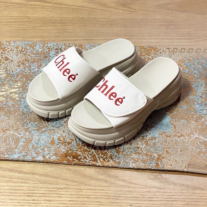 Dép bánh mì nữ chlee cao 7cm siêu nhẹ