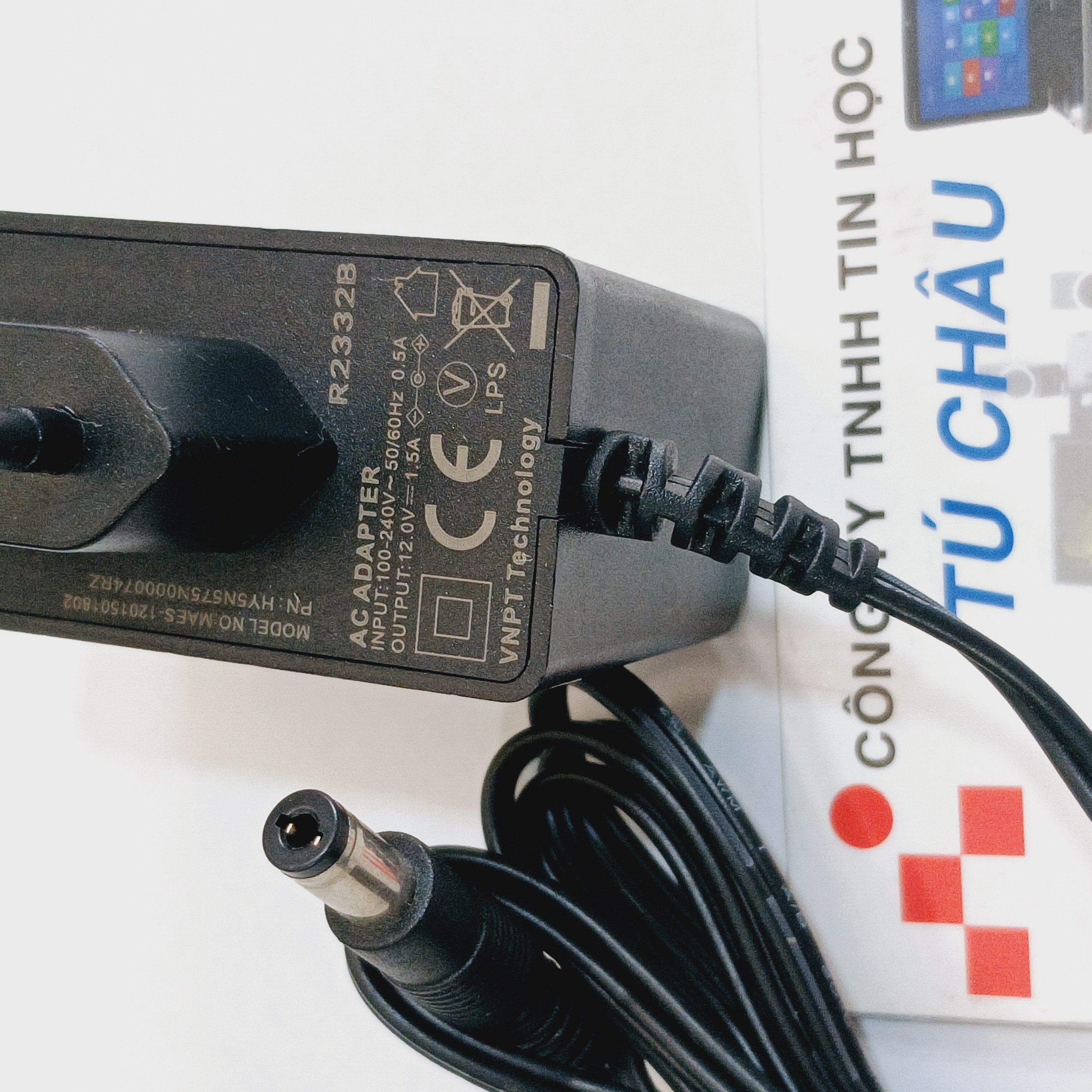 Adapter DC 12V - 1.5A / Đầu cắm 5.5mm X 2.1mm (NEW)