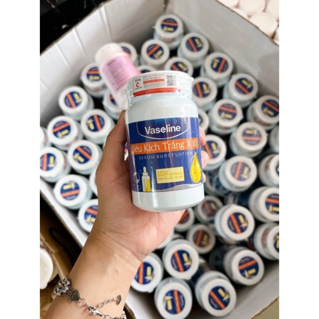 Kem kích trắng vaseline hủ 250gr
