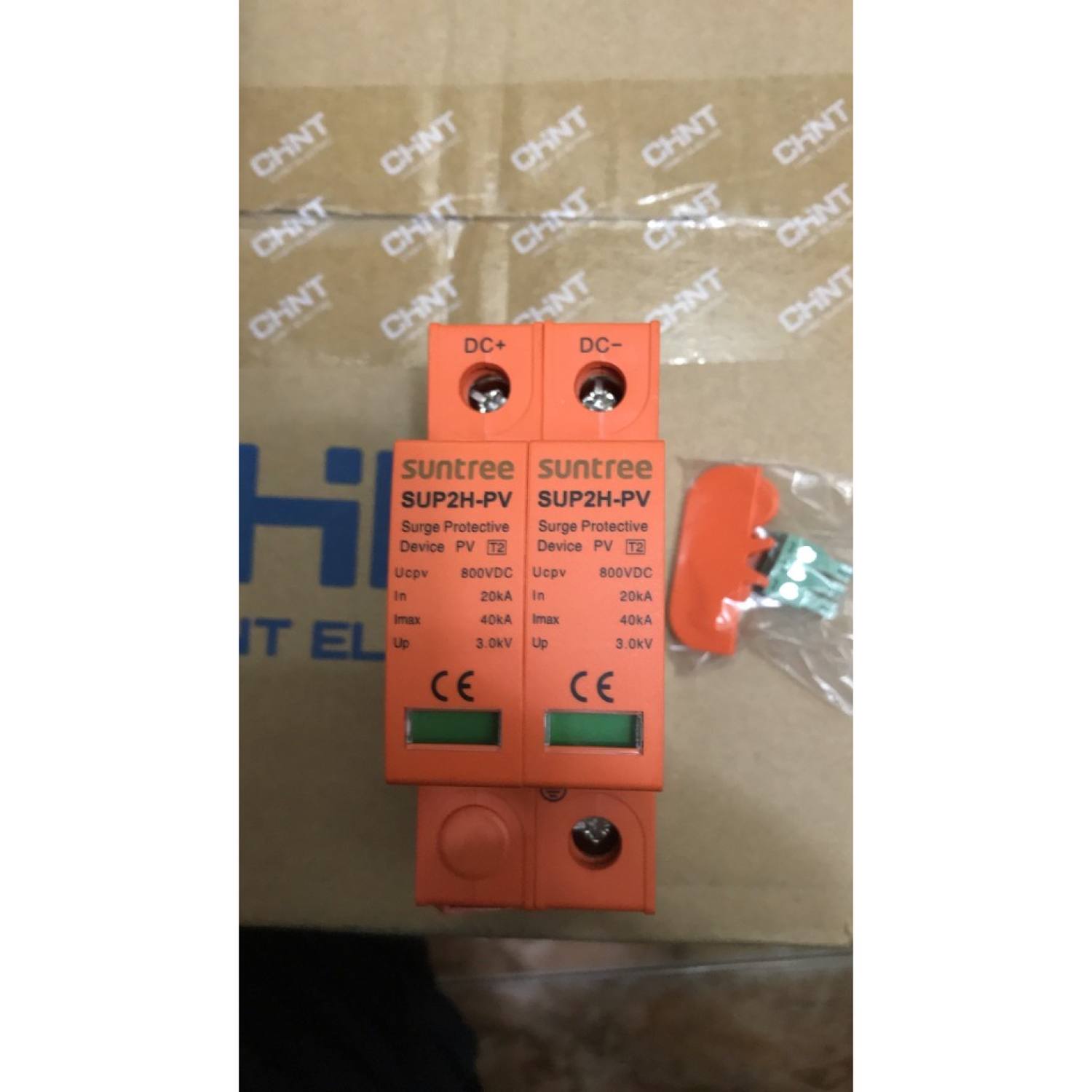 Chống sét bảo vệ mạch dc 2pha sup2h-pv 500vdc hoặc 800vdc