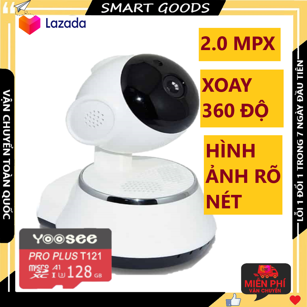 >> BÁO GIÁ (KÈM THẺ CHUYÊN DỤNG LÊN TỚI 64GB,TRỊ GIÁ 399K) CAMERA WIFI TRONG NHÀ VÀ NGOÀI TRỜI YOOSEE S10, 3.0 MPX ,ĐÀM T | Shopee Lazada Sendo Tiki mới nhất 74 Camera - Camera wifi - Camera mini v380 kèm thẻ nhớ 64gb có tiếng việt ,FULL HD Camera an ninh độ phân giải cao bảo hành 3 năm 1 đổi 1 trong 7 ngày ( Lưu ý có 2 mã sản phẩm gồm kèm thẻ và chưa kèm thẻ )
