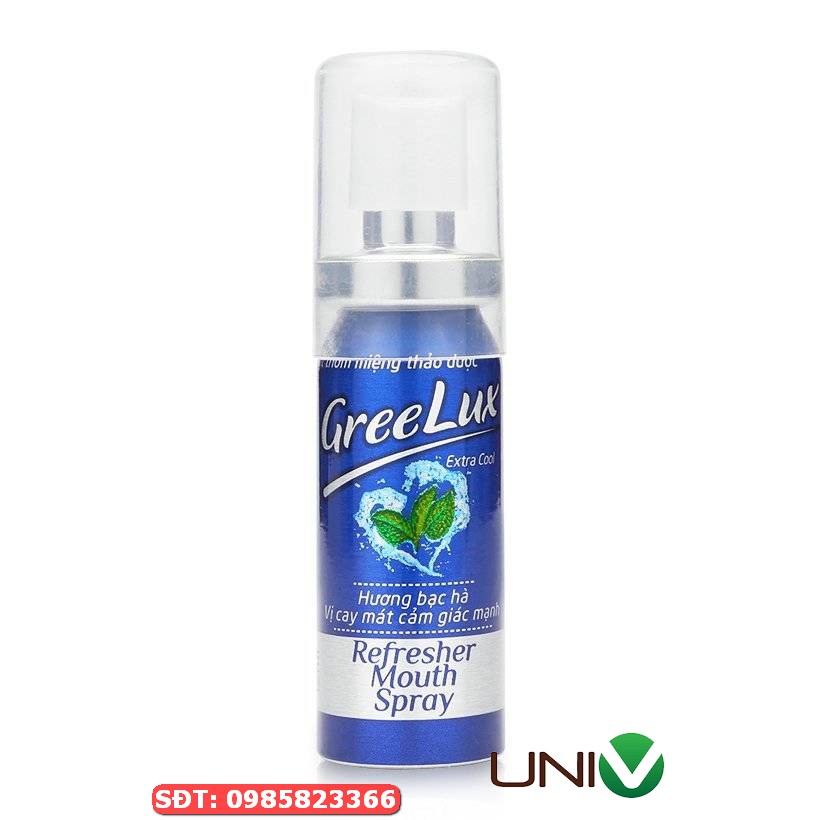 Xịt Thơm Miệng Greelux Extra Cool 12Ml