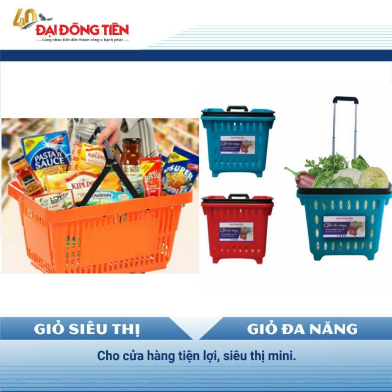 Giỏ siêu thị Đại Đồng Tiến