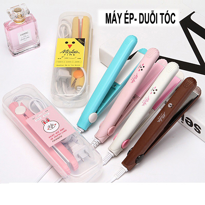 Máy Ép Uốn Duỗi Là Tóc Mini Cầm Tay - Máy Tạo Kiểu Tóc Đa Năng MAKE TIME