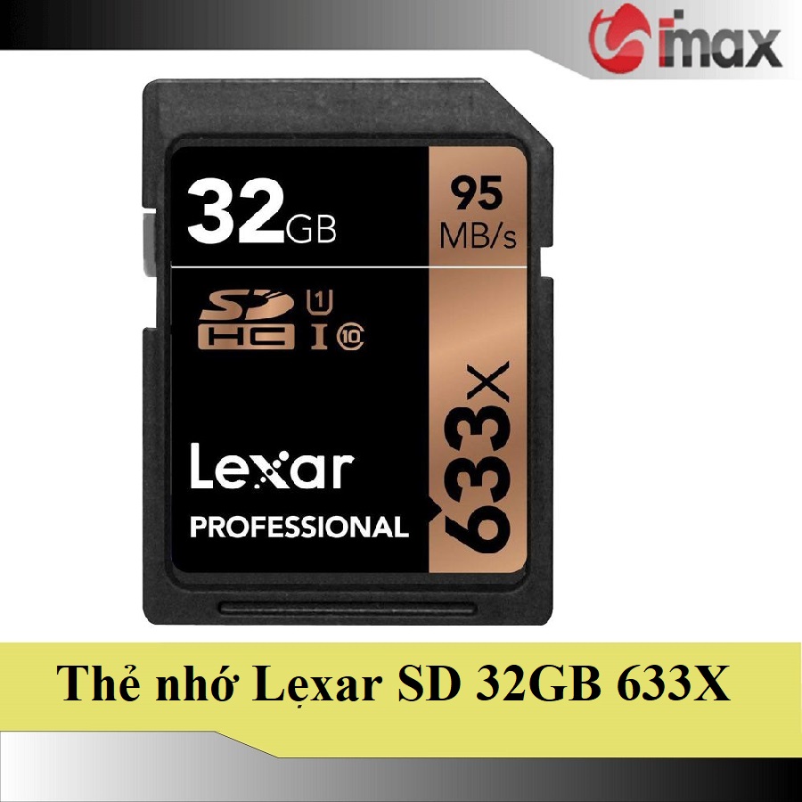 Thẻ nhớ lexar sdhc 633x 32gb class 10 95mb/s