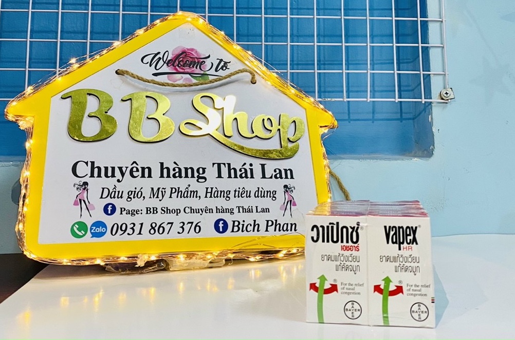 01 Dầu Nóng Thông Mũi VAPEX Thái Lan 5ml