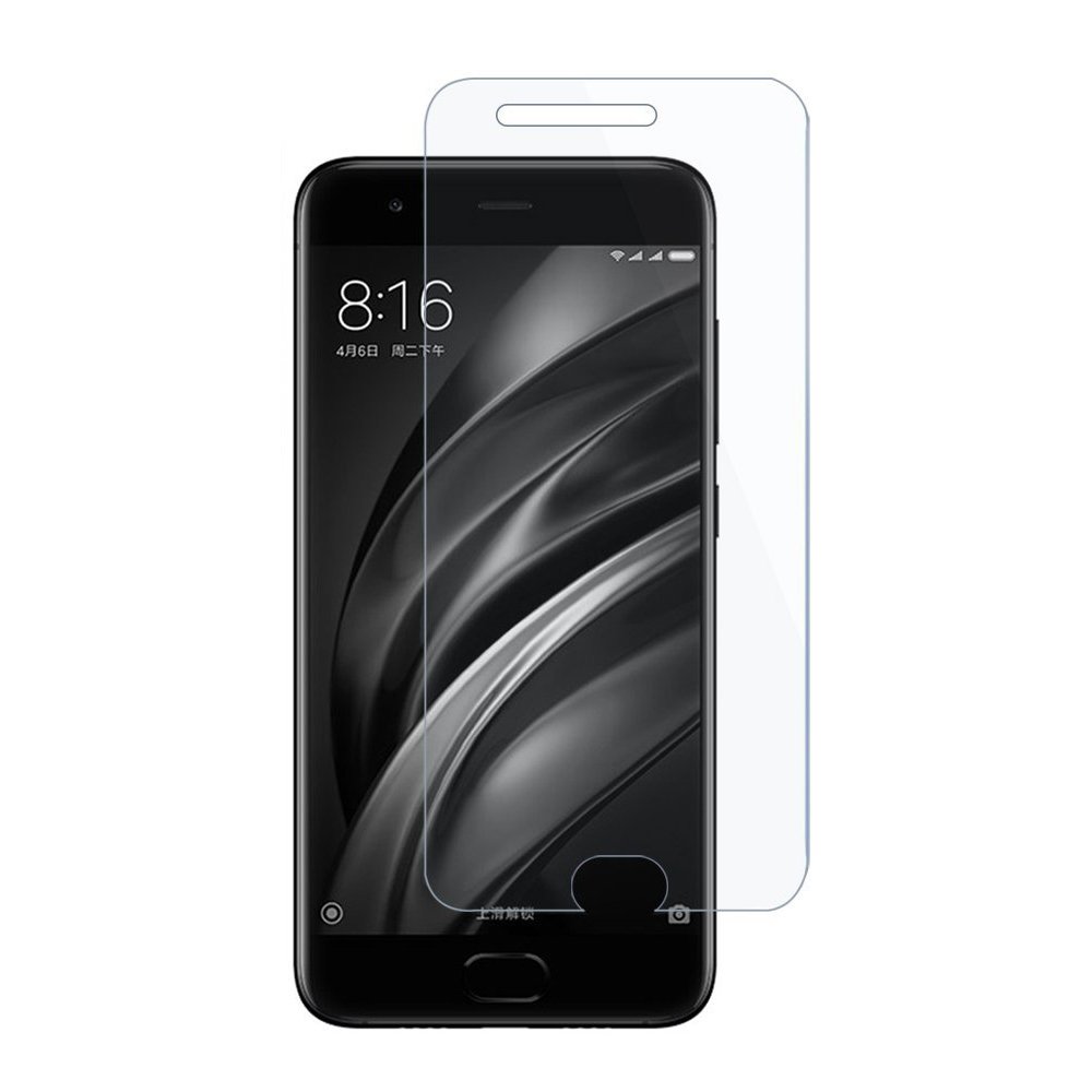 Kính cường lực trong suốt cho Xiaomi Mi 6 (Kèm miếng lau)