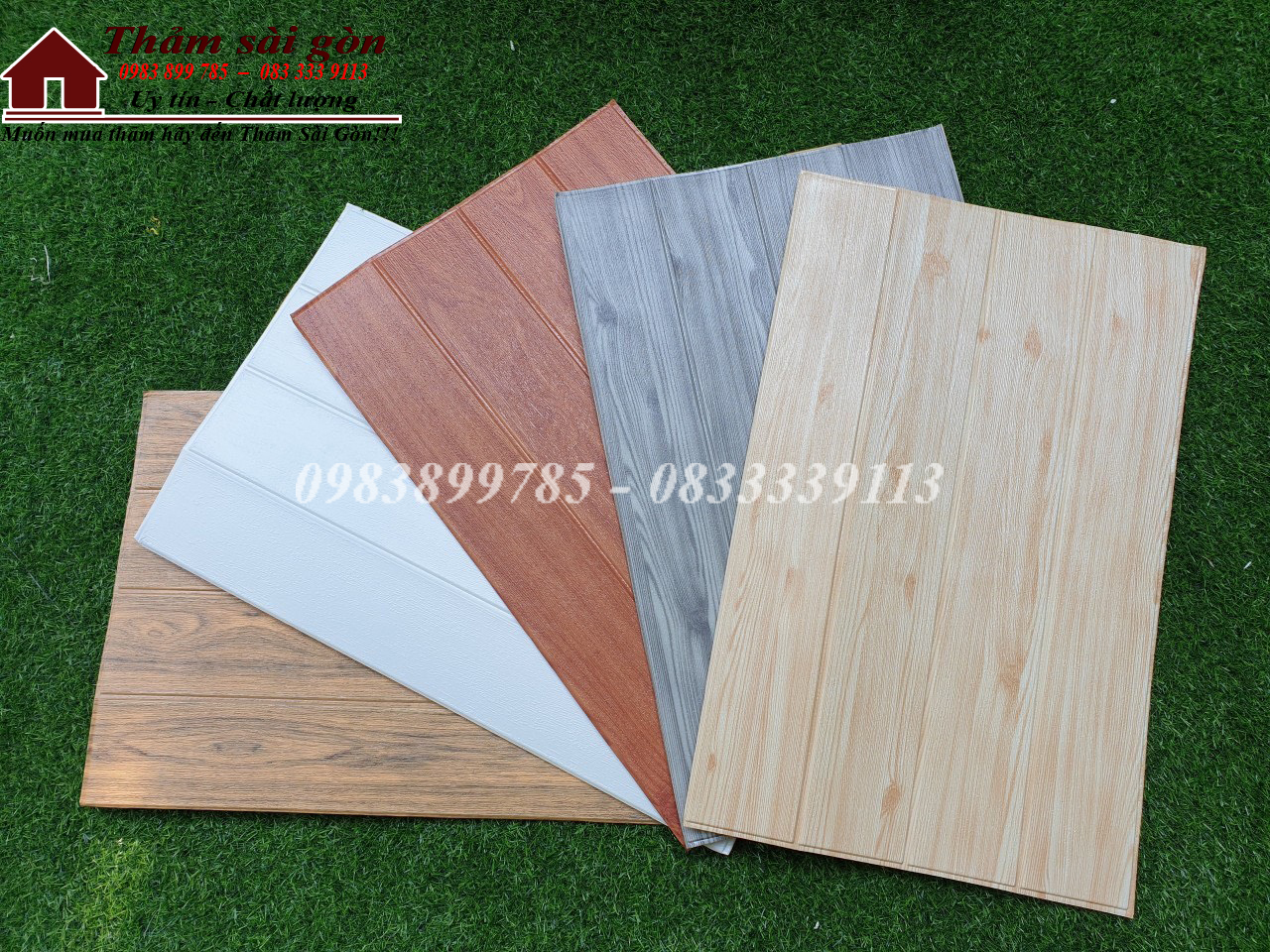 XỐP DÁN TƯỜNG 3D GIẢ VÂN GỖ CÁCH ÂM, NHIỆT