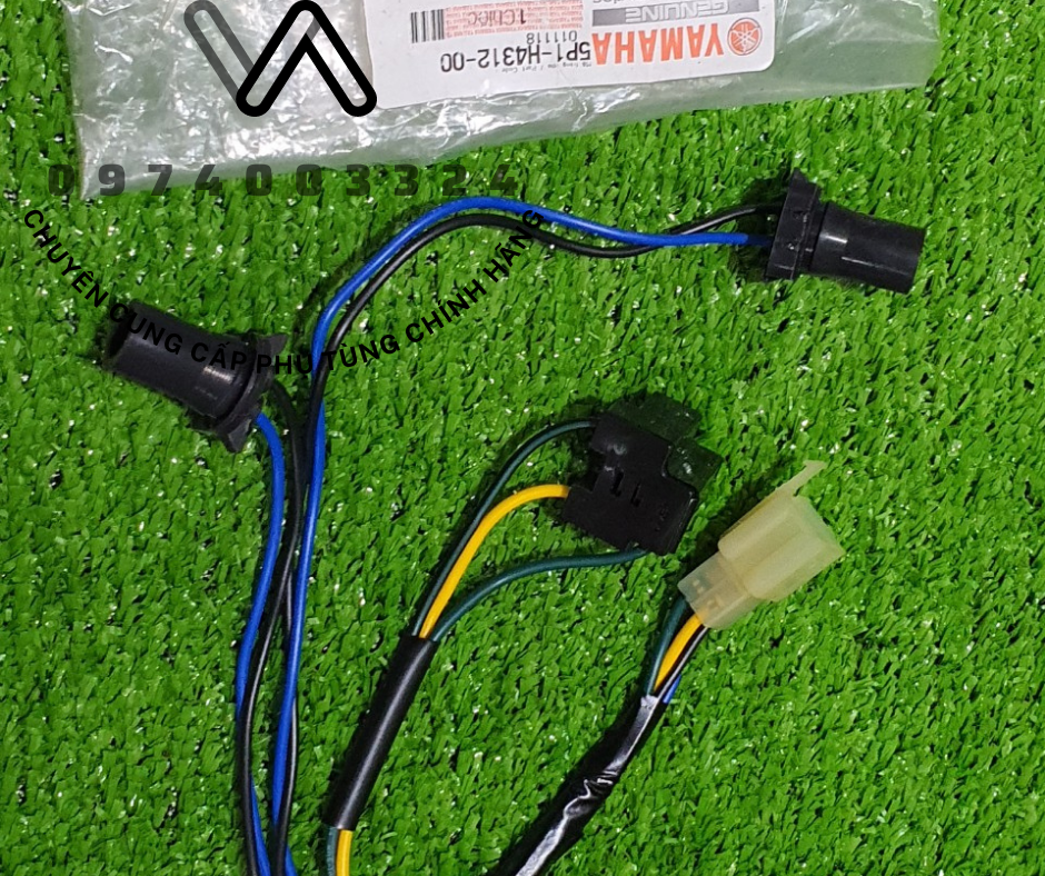 YAMAHA NOUVO 4 | Dây đuôi đèn pha (Dây đuôi cụm đèn pha) Chính Hãng