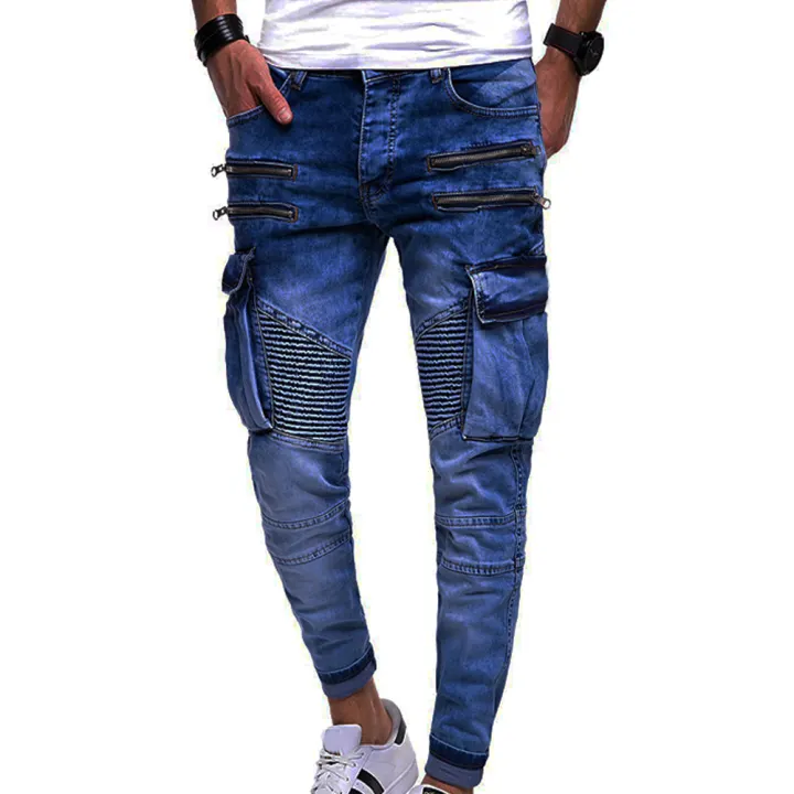mens jeans with buttons instead of zipper