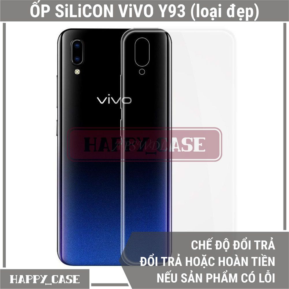 Ốp Lưng Điện Thoại VIVO Y93 (LOẠI ĐẸP) Thin Transparent Silicon
