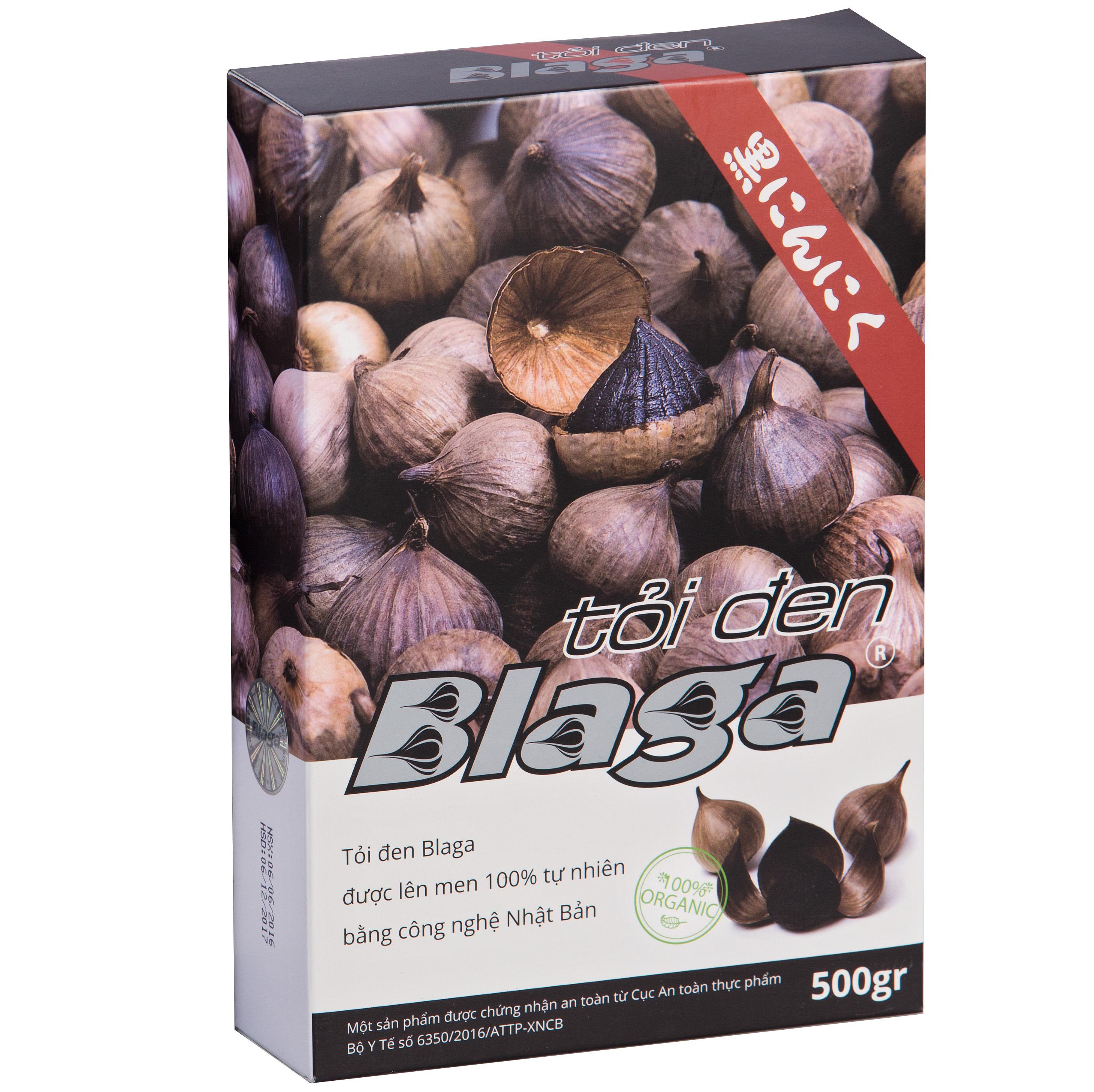 Tỏi Đen Blaga Hộp (500g) Combo 3 Sản Phẩm