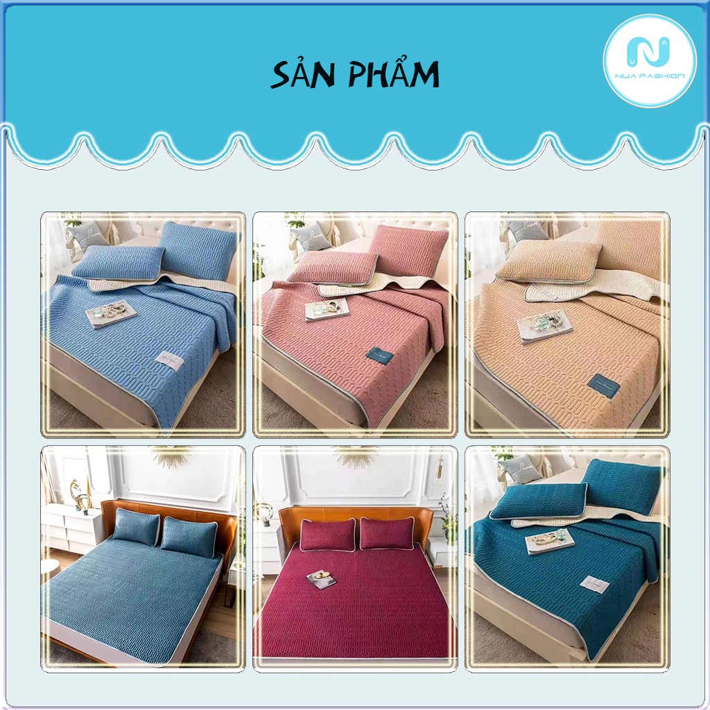 All-Tencel latex conditioning gel air-conditioning mattress protector with 2 solid pattern pillow cases M6/M8