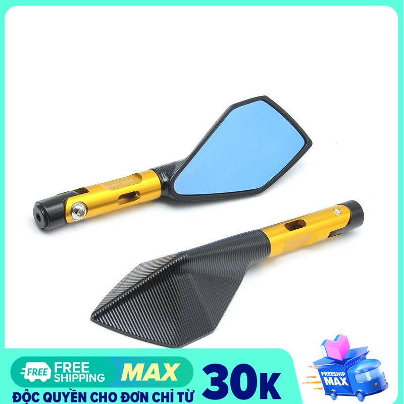 gương xe máy 5 cạnh Rizoma - bền gọn đẹp - một cái