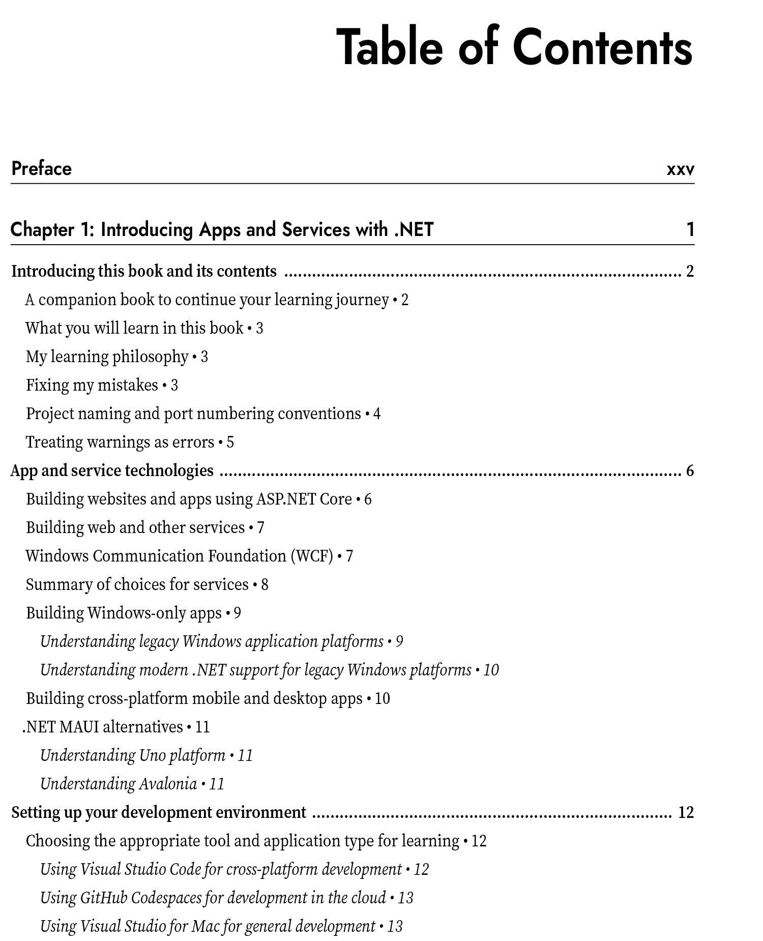 Apps and Services with .NET 7