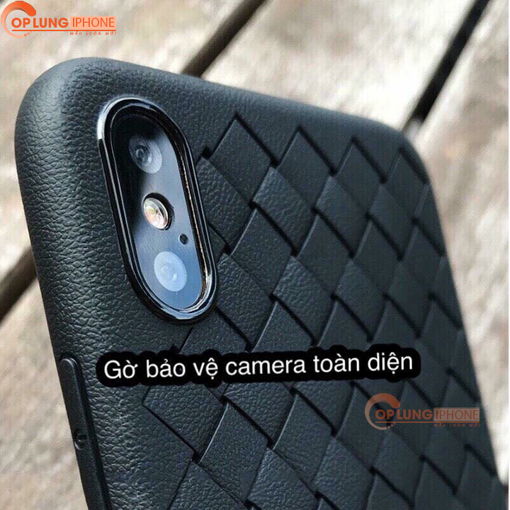 [ HÀNG SỈ XẢ KHO ] Ốp Lưng IPhone Dẻo Tản Nhiệt Thoáng Khí Đan Caro cho iPhone 6  IPhone 6 Plus  IPhone 7 PLus