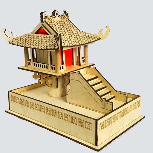 Mô hình chùa một cột bằng đồng  Đồ Đồng Đông Sơn  Đồ đồng mỹ nghệ cao cấp