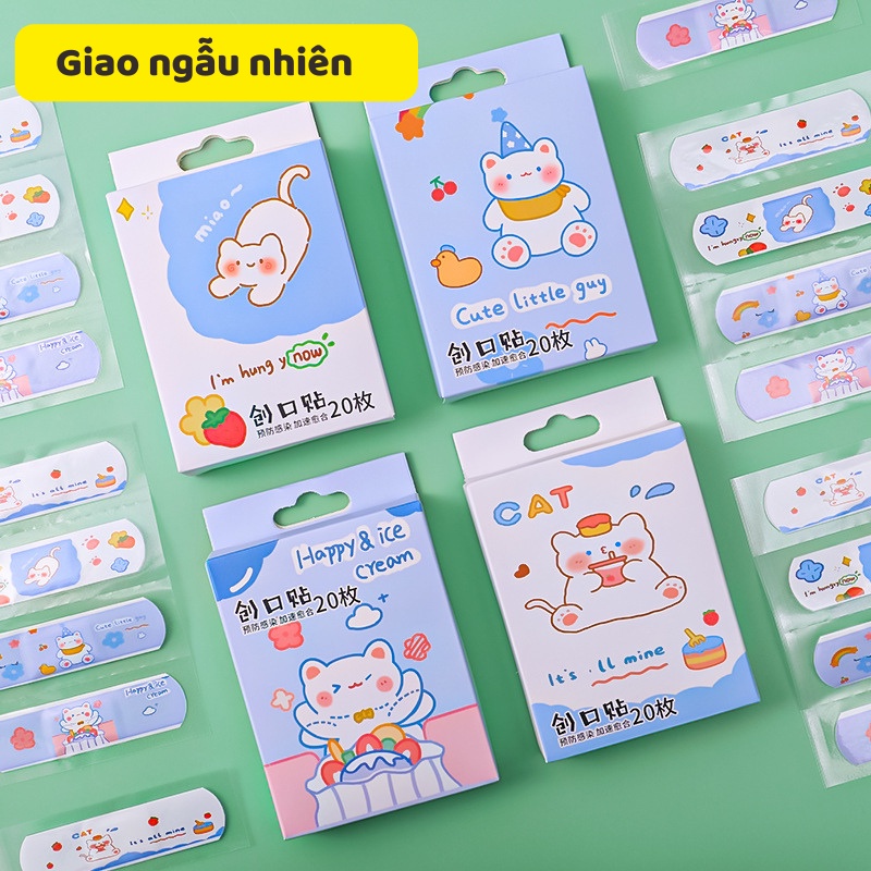 Set băng cá nhân cute