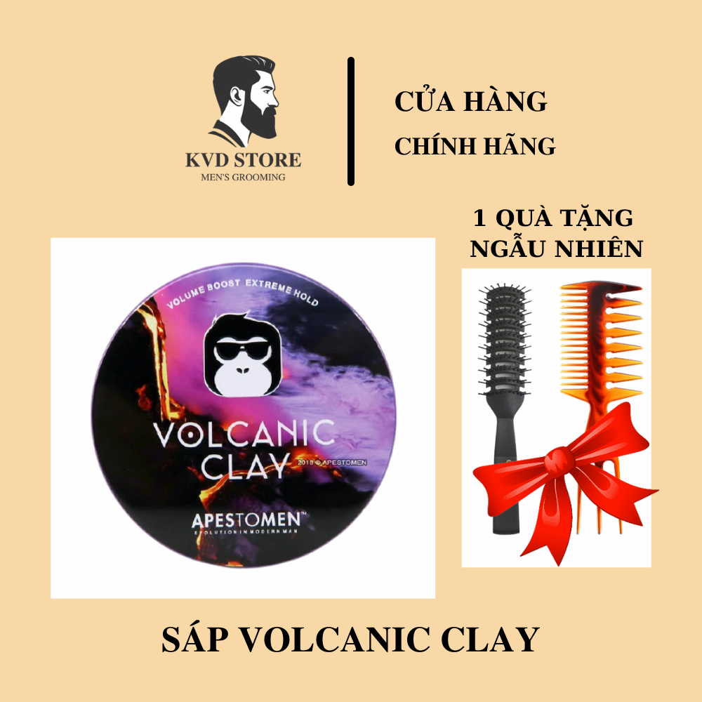 [Chính Hãng] Sáp Vuốt Tóc VOLCANIC CLAY