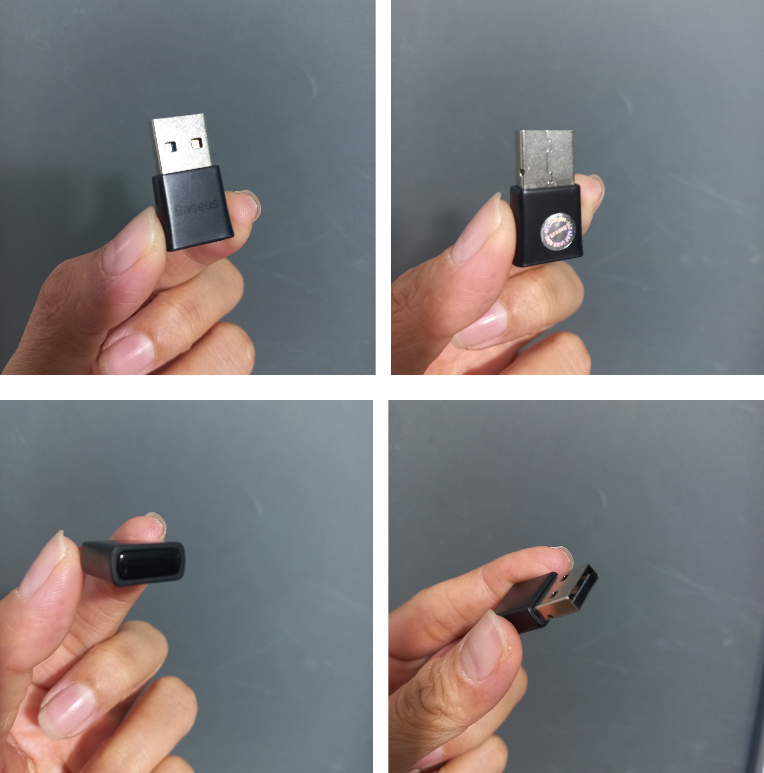 Adapter tạo Bluetooth cho máy tính / usb bluetooth V5.3 Baseus BA07