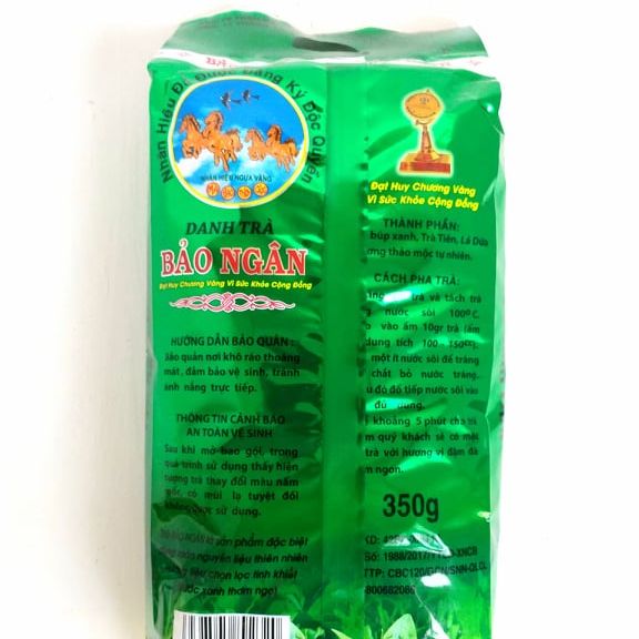 [Lá Trà Khô] Trà Sâm Dứa BẢO NGÂN 350g