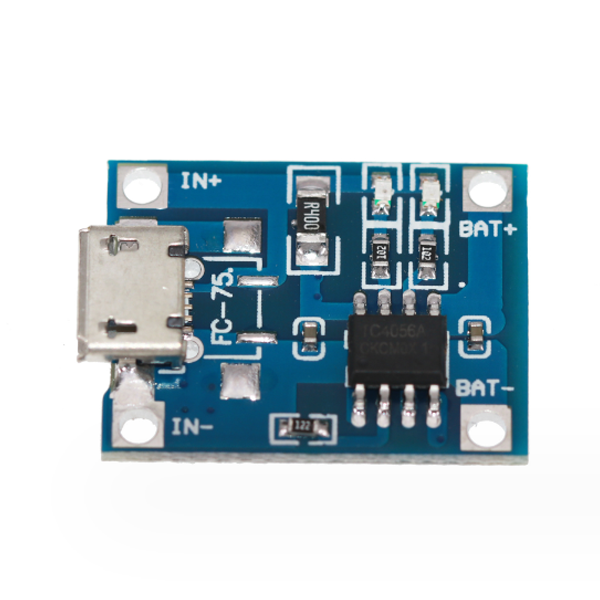 (2 cái) Mạch Sạc Pin TP4056 cổng USB micro B / Type C (Có / Không IC bảo Vệ )