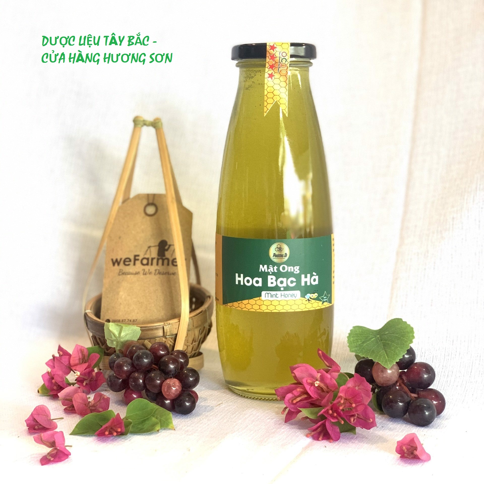 MẬT ONG BẠC HÀ NGUYÊN CHẤT THƠM NGON (1 lít)
