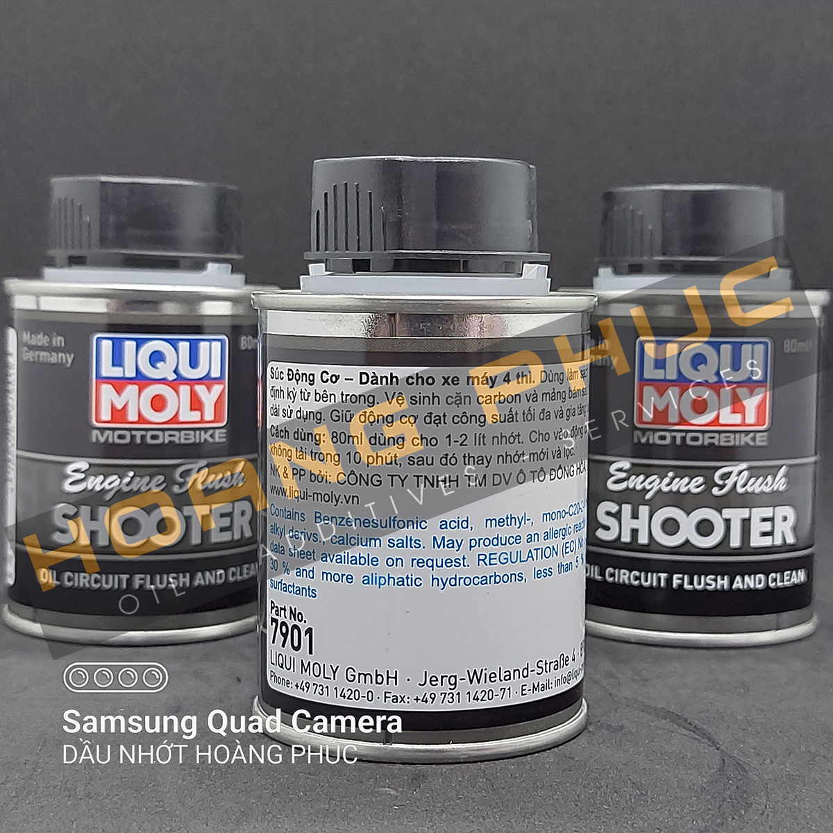 Dung dịch súc rửa động cơ LIQUI MOLY Engine Flush 80ml