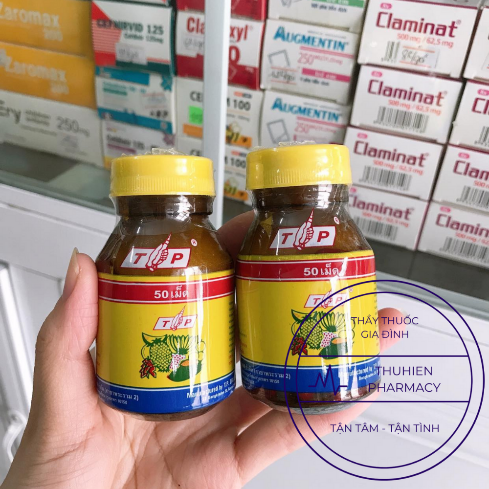 01 lọ Tăng Cân Thái Lan Lọ 50 Viên (9 Vitamin Thái)