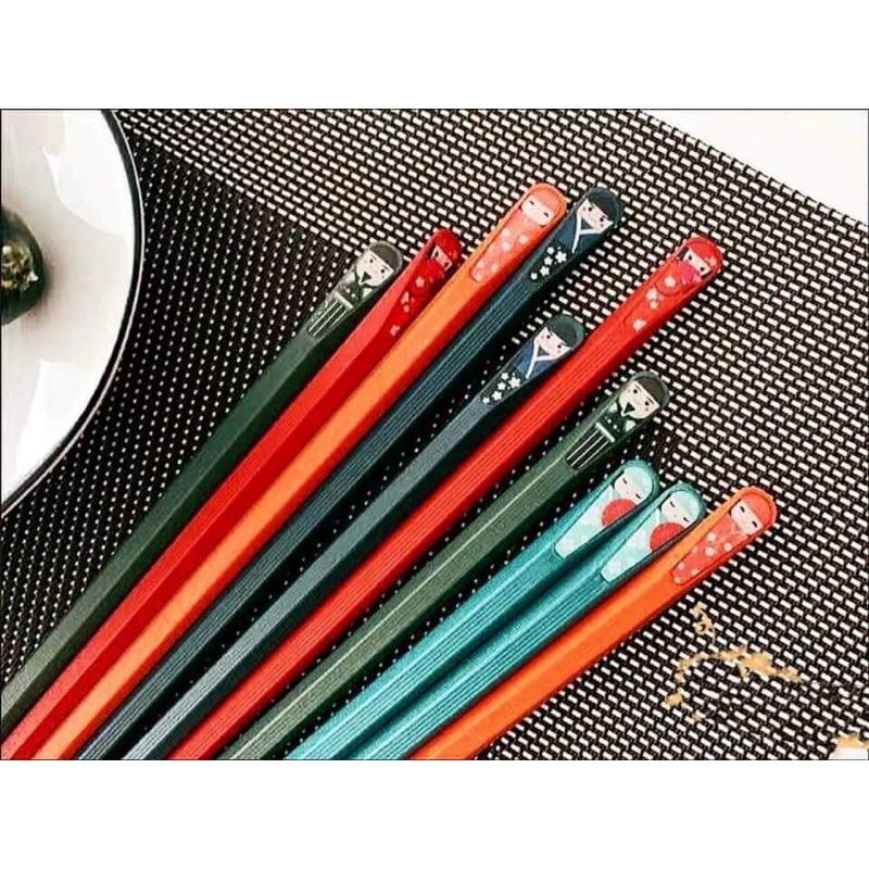 Set Đũa Sợi Thủy Tinh Kháng Khuẩn - Phong Cách Nhật Bản