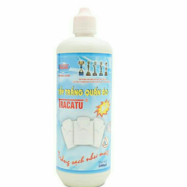 CHAI TẨY MỐC QUẦN ÁO TRACATU 500ML