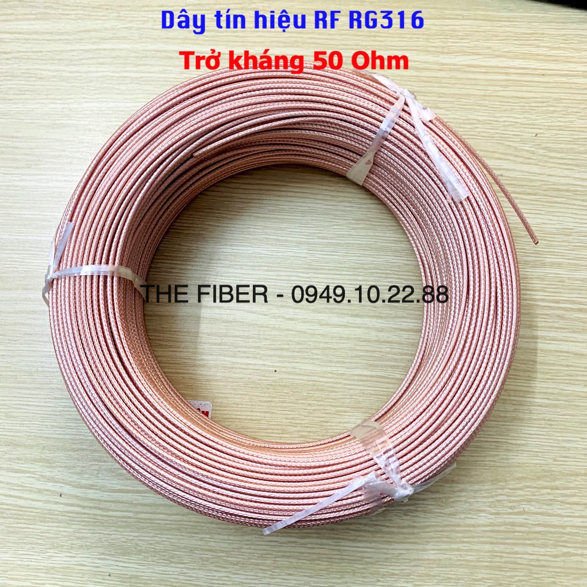 Dây tín hiệu RF RG316 Cable trở kháng 50Ohm