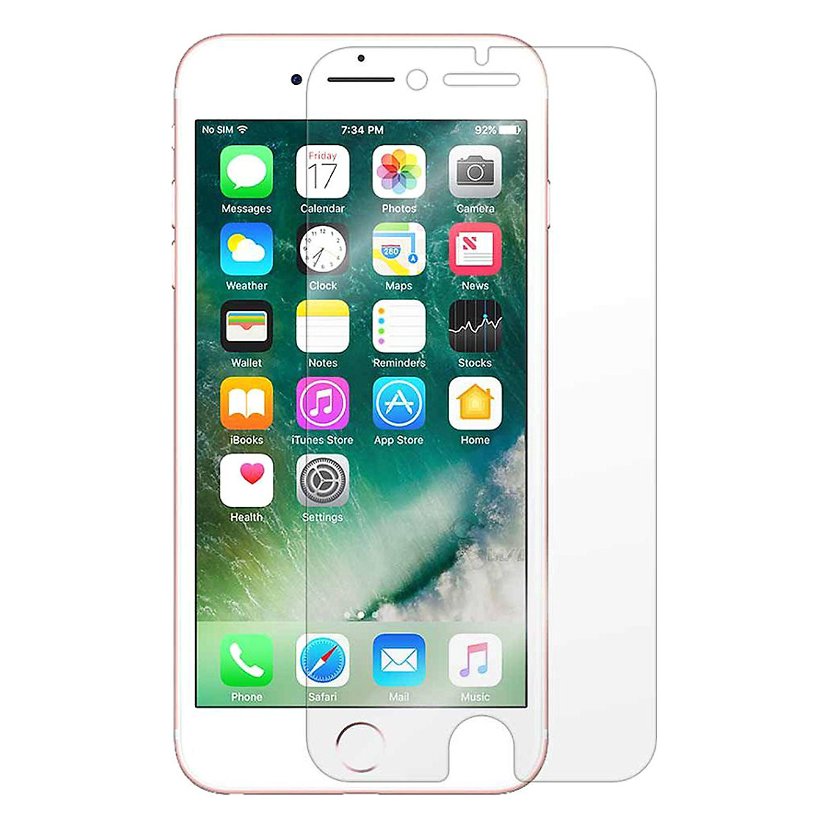 Kính Cường Lực Dẻo Nano Cho iPhone 7Plus/8Plus (Trong Suốt)